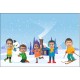 Karikatürlü Sınıf Takvimi Model 04