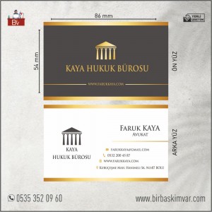 Avukat Kartvizit Modeli - 30