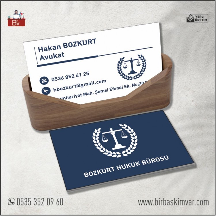 Avukat Kartvizit Modeli - 03
