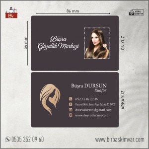Kuaför Kartvizit Modeli - 11