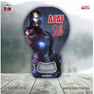 İron-Man Balon Açacak Magneti İron-Man Balon Açacak Magneti