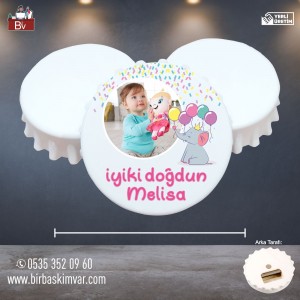Hoşgeldin Bebek ve Doğum Günü Açacak Kapak Magnet 01 