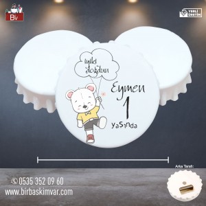 Hoşgeldin Bebek ve Doğum Günü Açacak Kapak Magnet 05