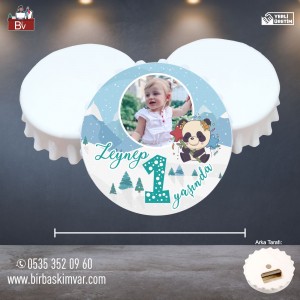 Hoşgeldin Bebek ve Doğum Günü Açacak Kapak Magnet 09