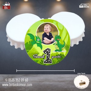Hoşgeldin Bebek ve Doğum Günü Açacak Kapak Magnet 10