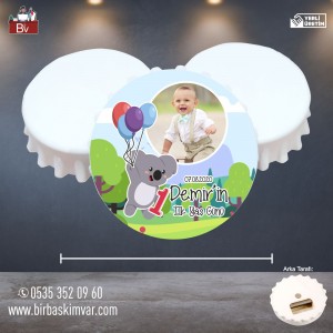 Hoşgeldin Bebek ve Doğum Günü Açacak Kapak Magnet 11