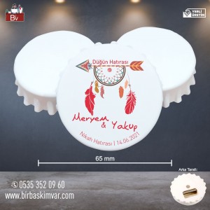 Düğün ve Nikah için Kapak Açacak Magnet 09 Düğün ve Nikah için Kapak Açacak Magnet 09