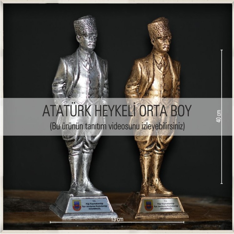 Atatürk Heykeli Orta Boy 