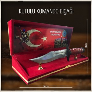 -Kutulu Komando Bıçağı Büyük Boy