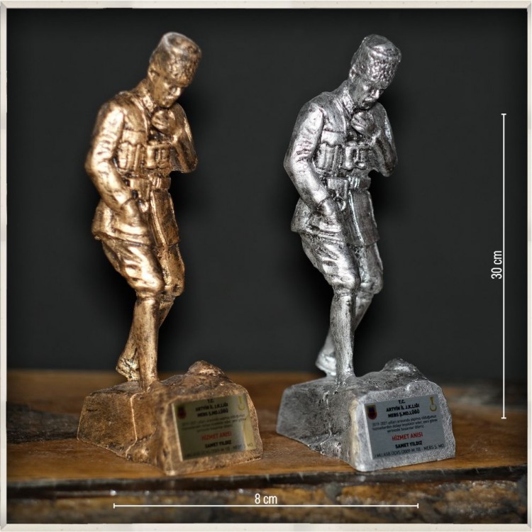 Kocatepe Atatürk Heykeli Gümüş-Gold