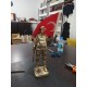 -Türk Bayraklı Komando Heykeli