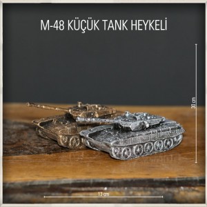 M-48 Tank Heykeli Küçük Boy