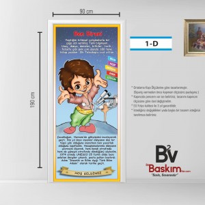 BİRUNİ TEMALI KAPI GİYDİRME  - ÖZEL SERİ