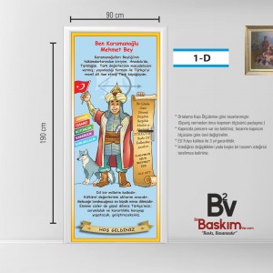 MEHMET BEY TEMALI KAPI GİYDİRME  - ÖZEL SERİ