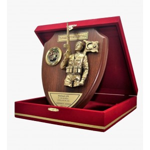 Kadife Kutulu Kalkan Plaket