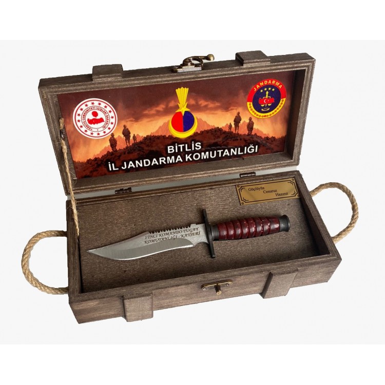 Muhimmat Sandık Büyük Bıçaklı Plaket Standart