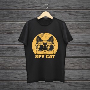 Casus Kedi Baskılı Tişört