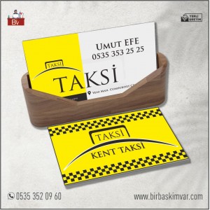 Taksi Kartvizit Modeli - 02