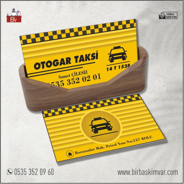 Taksi Kartvizit Modeli - 14