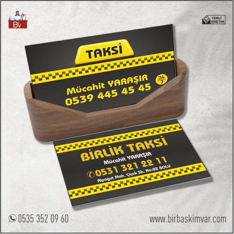 Taksi Kartvizit Modeli - 16