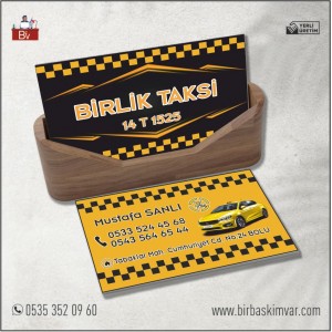 Taksi Kartvizit Modeli - 21