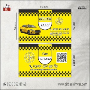 Taksi Kartvizit Modeli - 23