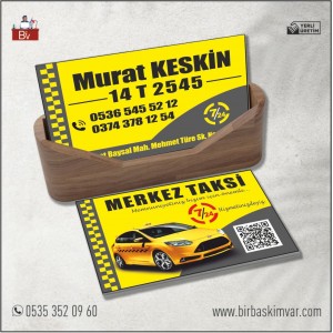 Taksi Kartvizit Modeli - 28