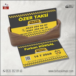 Taksi Kartvizit Modeli - 31