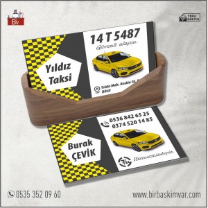 Taksi Kartvizit Modeli - 33