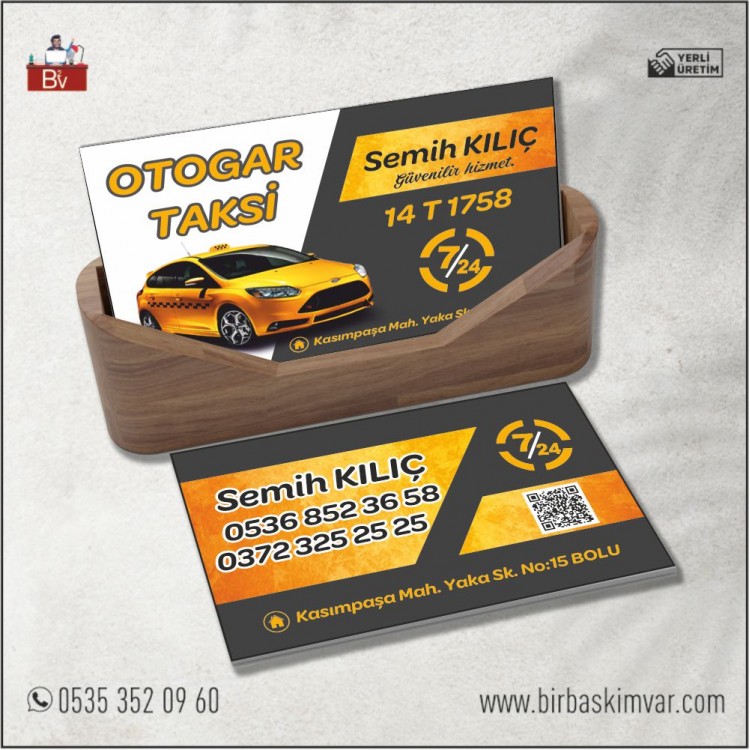 Taksi Kartvizit Modeli - 36