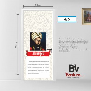 ALİ KUŞÇU TEMALI KAPI GİYDİRME  - ÖZEL SERİ