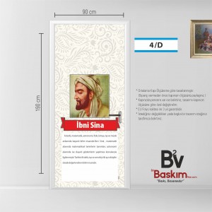 İBNİ SİNA TEMALI KAPI GİYDİRME 