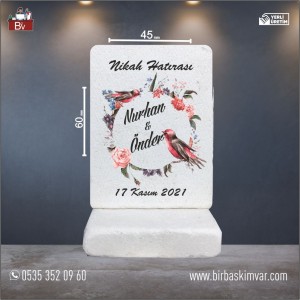 Kırmızı Yuvarlak Çiçekli Kuşlar Doğal Taş Magnet Kırmızı Yuvarlak Çiçekli Kuşlar Doğal Taş Magnet