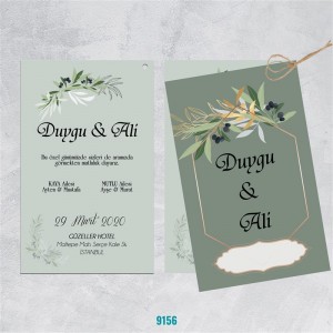 Ekonomik Çiftli Davetiye Modeli 9156