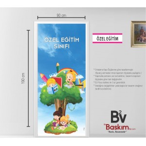 Özel Eğitim Sınıfı Kapı Giydirme