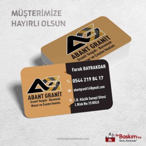 Abant Granit Kartviziti