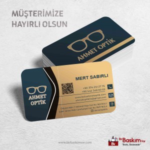 Ahmet Optik Kartviziti