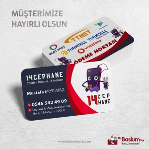 14Cephane Telefon Tamiri Kartviziti