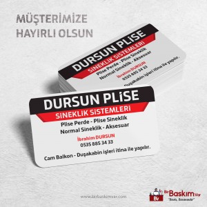 Sineklik İmalatı Kartviziti
