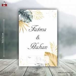 Ekonomik Çiftli Davetiye Modeli 16 