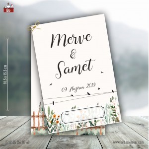 Ekonomik Çiftli Davetiye Modeli 06